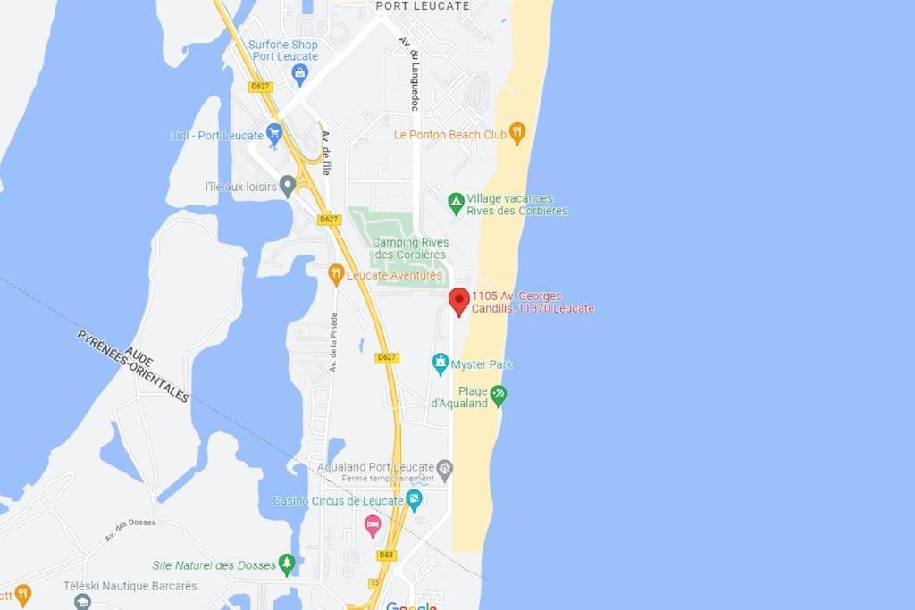 Port Leucate : Superbe Appartement Pleine Vue Mer Экстерьер фото